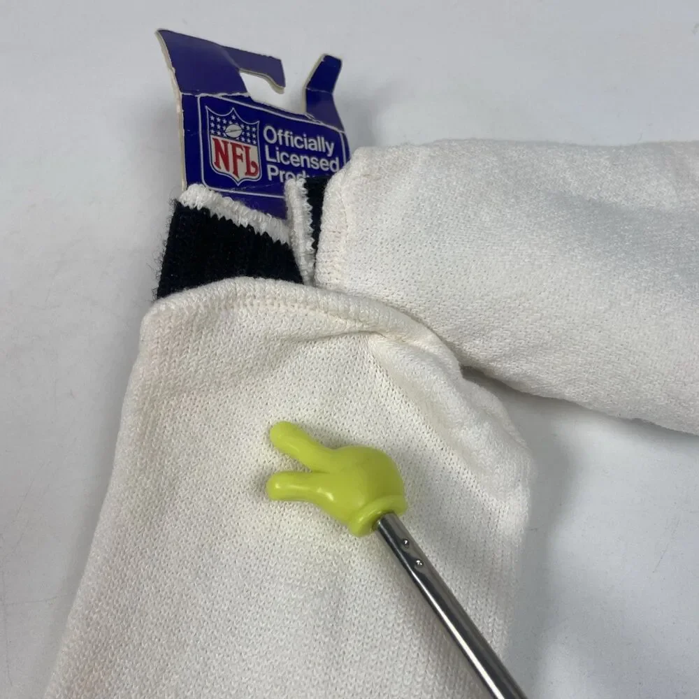 Vintage 1970’s NFL Oakland LA Raiders Tube Socks Men's 10-13 Over The Calf Socks